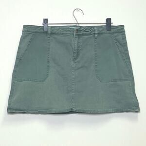 Vineyard Vines Olive Green Utility Skirt Size 16